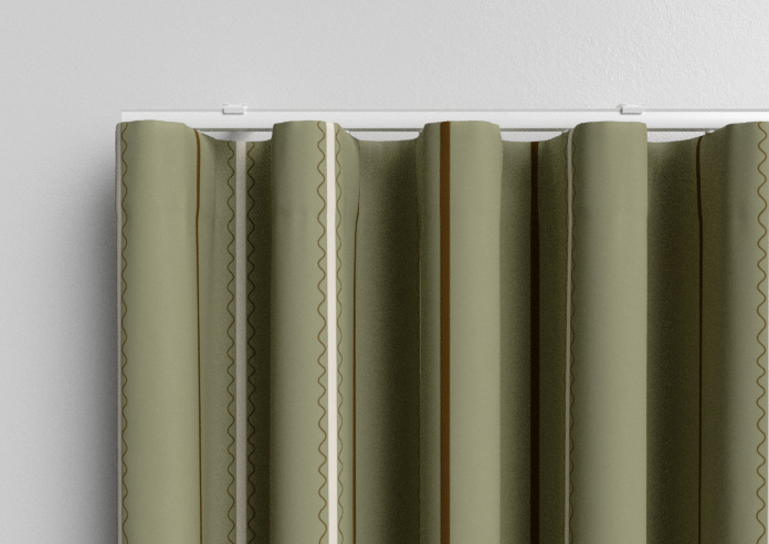 The British Stripe Co. Alfred, Derwent No.1 - Made to Measure Curtains - Image 13